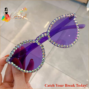 Catch A Break Meow Me Sunglasses - 89235 purple / China - 