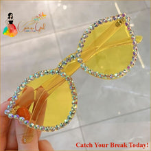 Load image into Gallery viewer, Catch A Break Meow Me Sunglasses - 89235 yellow / China - 