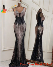 Load image into Gallery viewer, Catch A Break Mermaid Evening dress - Clothing