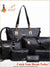 Catch A Break Messenger Bag Set - Black - purses