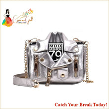 Load image into Gallery viewer, Catch A Break Motorcycle Bags Messenger Bag - Silver / China