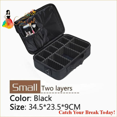 Catch A Break Multi-Storage Professional Cosmetic Case - 