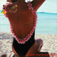 Load image into Gallery viewer, Catch A Break One-piece Swimwear - Blue / M - swimwear