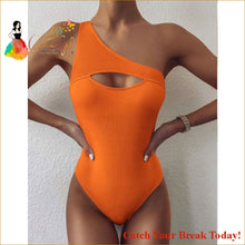 Load image into Gallery viewer, Catch A Break One Shoulder Swimsuit - 210533-02 / S - 