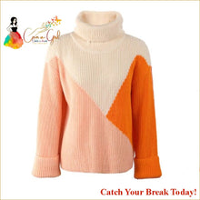 Load image into Gallery viewer, Catch A Break Patchwork Sweater - Sweaters &amp; Hoodies