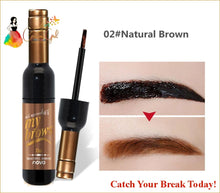 Load image into Gallery viewer, Catch A Break Peel Off Eye Brow Tattoo - 02natural black