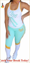 Load image into Gallery viewer, Catch A Break Pink Tracksuit - light blue / S - Clothing