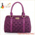 Catch A Break Rivet 5 Pieces Bag Set - Purple - purses