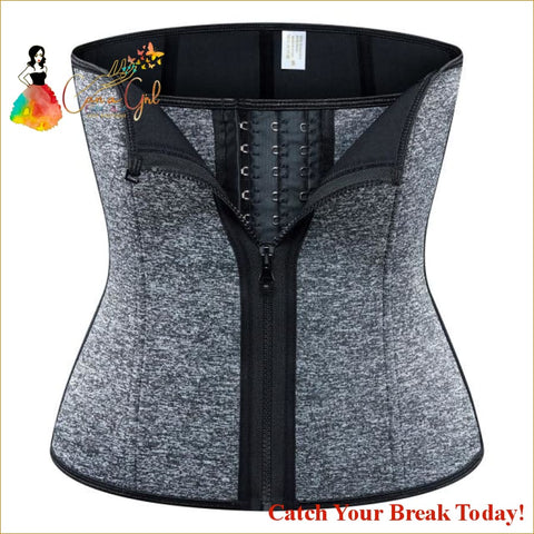 Catch A Break Sauna Sweat Trimmer - gray / S