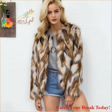 Load image into Gallery viewer, Catch A Break Short Fox Fur Coat - 3XL / Brown - coat