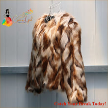 Load image into Gallery viewer, Catch A Break Short Fox Fur Coat - coat