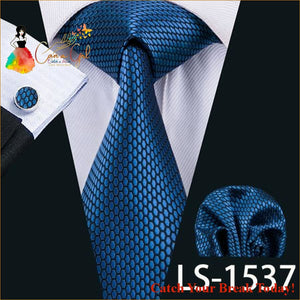 Catch A Break Silk Necktie Set - LS-1537 / United States - 