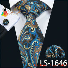 Load image into Gallery viewer, Catch A Break Silk Necktie Set - LS-1646 / United States - 