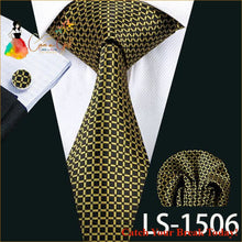 Load image into Gallery viewer, Catch A Break Silk Necktie Set - LS-1506 / United States - 