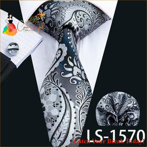 Catch A Break Silk Necktie Set - LS-1570 / United States - 