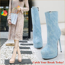 Load image into Gallery viewer, Catch A Break Stiletto Heel Mid-Calf - shoes