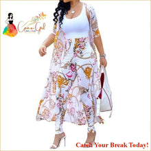 Load image into Gallery viewer, Catch A Break Strut Your Stuff 2 Piece Set - White / S - 