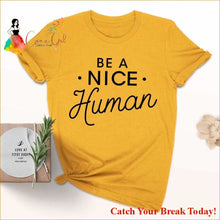 Load image into Gallery viewer, Catch A Break Summer Stylish Vintage Tee - gold tee black 