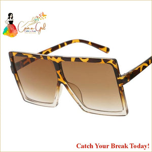 Catch A Break Sun Glasses - Leopard Trans - accessories