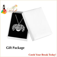 Load image into Gallery viewer, Catch A Break Sunflower Double-layer Necklace - Silver and 