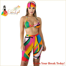 Load image into Gallery viewer, Catch A Break Tankinis Swimwear - Camo / Camouflage Backless