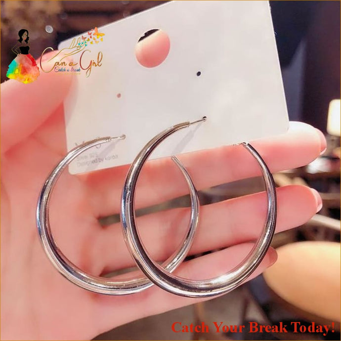 Catch A Break Temperament Personality Exaggerated Earring - 