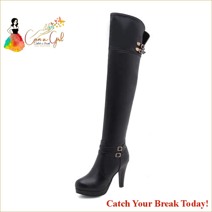 Catch A Break Thigh High Boots – Can A Girl Catch A Break Chic Boutique LLC