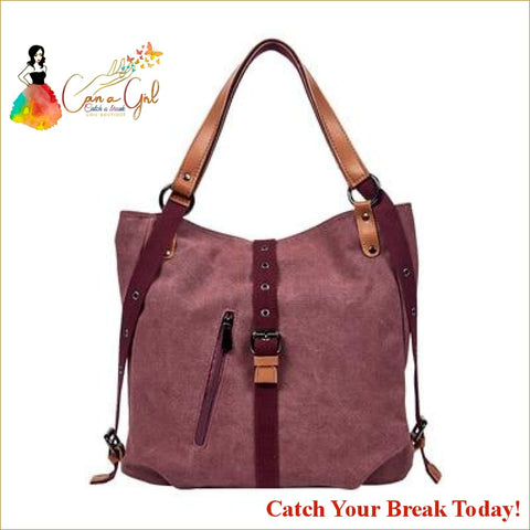 Catch a Break Tote HandBag - Red / 30x35x11cm - accessories