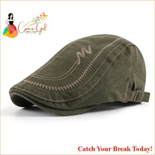 Load image into Gallery viewer, Catch A Break Vintage Hat - army green - For Men