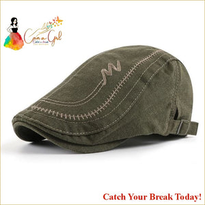 Catch A Break Vintage Hat - army green - For Men