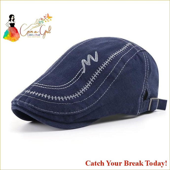 Catch A Break Vintage Hat - blue - For Men