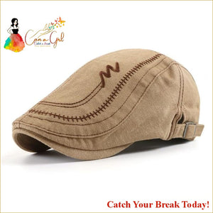 Catch A Break Vintage Hat - beige - For Men