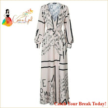 Load image into Gallery viewer, Catch A Break Vintage Long Sleeve Dress - L / Auburn - 
