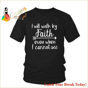 Catch A Break Walk By Faith T-Shirt - Black / XL - tops