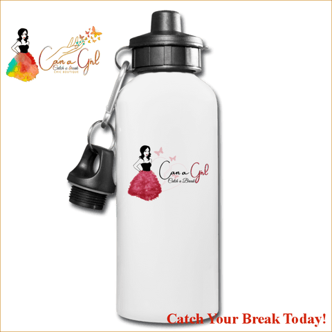 Catch A Break Water Bottle - white - Water Bottle