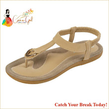 Load image into Gallery viewer, Catch A Break Women Soft BottomSandals - apricot / 6