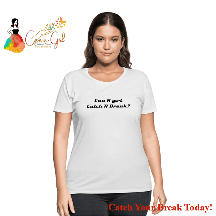 Catch A Break Women’s Curvy T-Shirt - 1 (14-16) - Women’s 