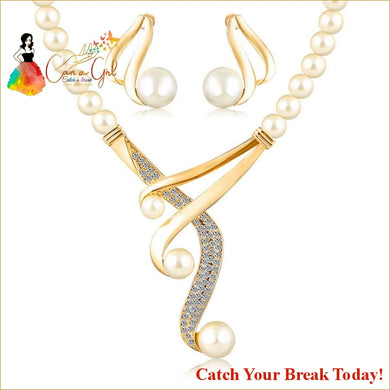 Catch A Break Women’s European / Fashion Pearl Jewelry Sets 