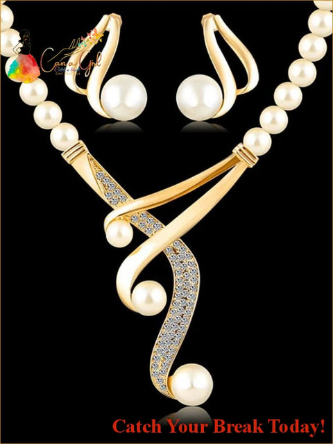 Catch A Break Women’s European / Fashion Pearl Jewelry Sets 