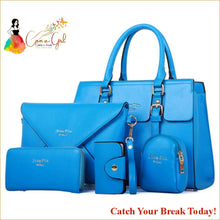 Load image into Gallery viewer, Catch A Break Women’s Zipper Bag Set - purses
