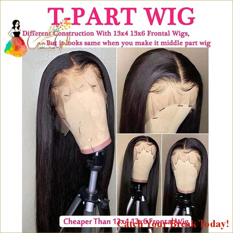 Catch A Break13x1x6 Straight 13x4x1 Lace Frontal Human Hair 