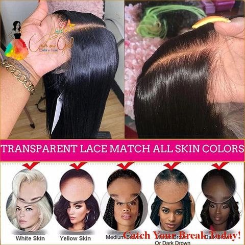 Catch A Break13x1x6 Straight 13x4x1 Lace Frontal Human Hair 
