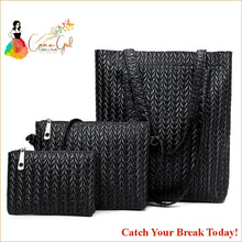 Load image into Gallery viewer, Catch A Break2 Piece Bag Set - Black - purses