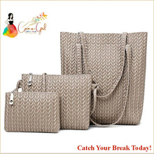 Load image into Gallery viewer, Catch A Break2 Piece Bag Set - Khaki - purses