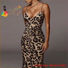 Load image into Gallery viewer, Catch. Break Leopard Dress - Clothing