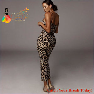 Catch. Break Leopard Dress - Clothing