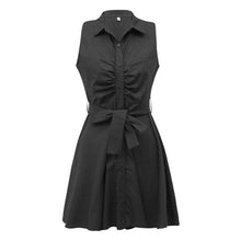 Load image into Gallery viewer, Catch A Break Women Sleeveless Denim Dress